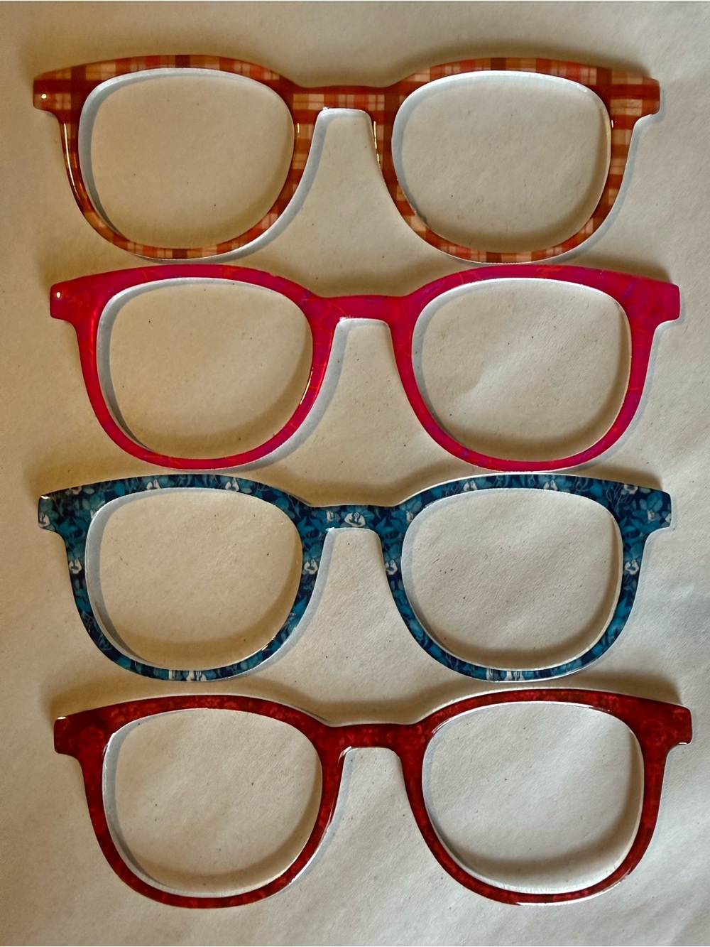 Set of 4 Magnetic Frames for Pair Eyewear Reese.
